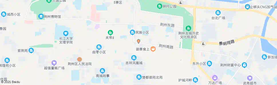 荆州钟鼓楼_公交站地图_荆州公交_妙搜公交查询2025