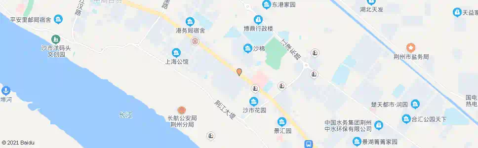 荆州沙棉_公交站地图_荆州公交_妙搜公交查询2025
