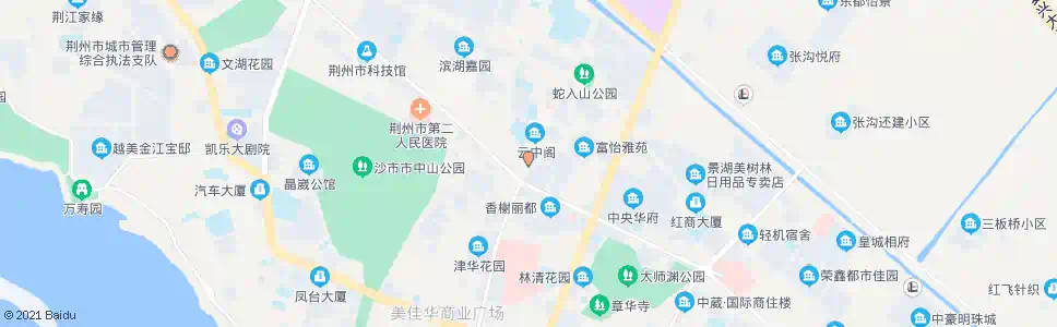 荆州江津邮局_公交站地图_荆州公交_妙搜公交查询2025