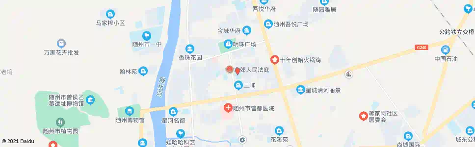 随州五眼桥中学_公交站地图_随州公交_妙搜公交查询2025