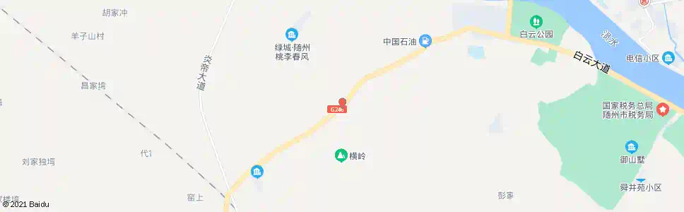 随州三公里碑_公交站地图_随州公交_妙搜公交查询2025