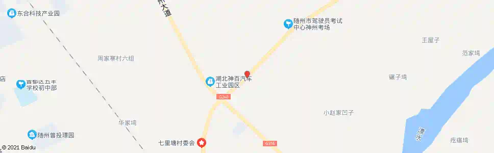 随州九间屋_公交站地图_随州公交_妙搜公交查询2025