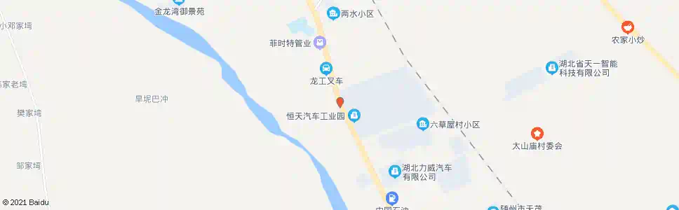 随州六草屋_公交站地图_随州公交_妙搜公交查询2025