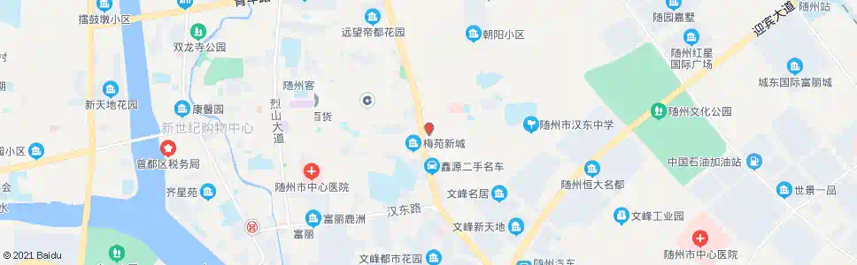 随州鹿鹤加油站_公交站地图_随州公交_妙搜公交查询2025