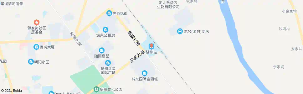 随州老火车站西_公交站地图_随州公交_妙搜公交查询2025