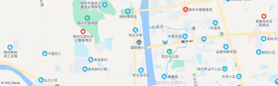 随州擂鼓墩小区_公交站地图_随州公交_妙搜公交查询2025