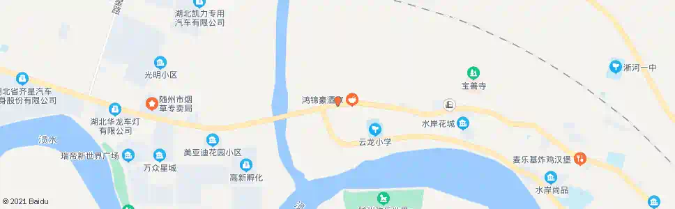 随州淅河道班_公交站地图_随州公交_妙搜公交查询2025