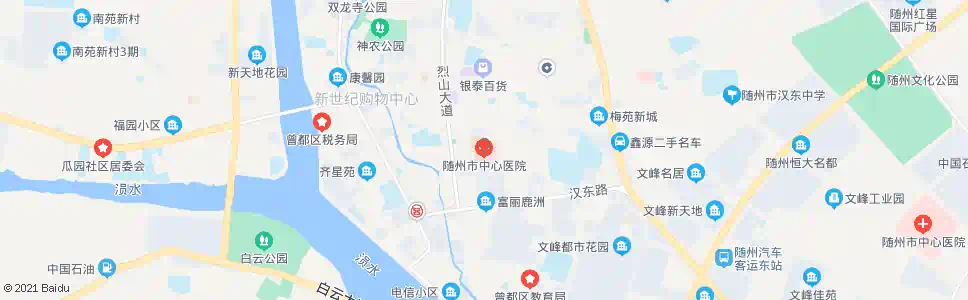 随州中心医院_公交站地图_随州公交_妙搜公交查询2025