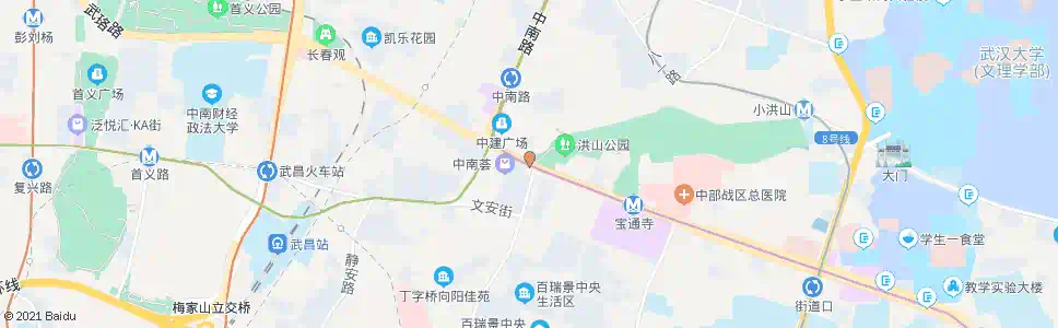 武汉武珞路丁字桥_公交站地图_武汉公交_妙搜公交查询2025