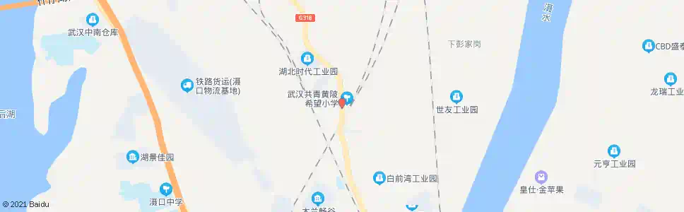 武汉318国道彭家大湾_公交站地图_武汉公交_妙搜公交查询2025