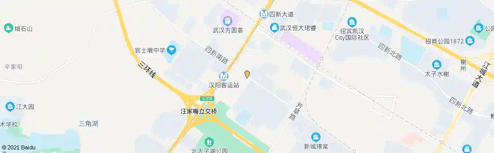 武汉四新南路客运中心_公交站地图_武汉公交_妙搜公交查询2025