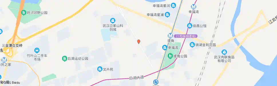 武汉汉黄路十大家_公交站地图_武汉公交_妙搜公交查询2025