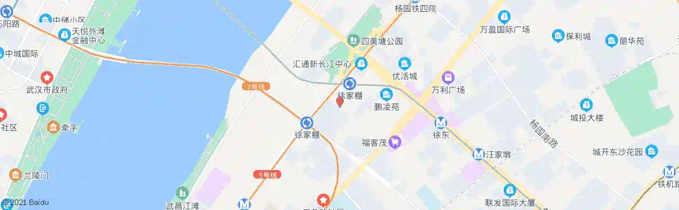 武汉团结路徐家棚_公交站地图_武汉公交_妙搜公交查询2025
