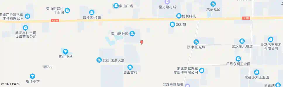 武汉星光大道许家垅湾_公交站地图_武汉公交_妙搜公交查询2025