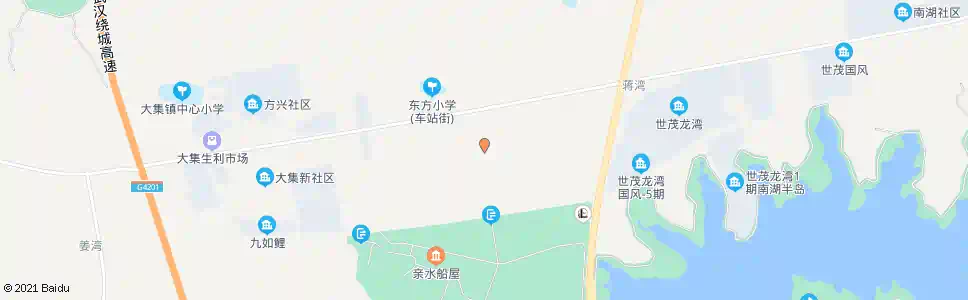 武汉天鹅湖大道万湾_公交站地图_武汉公交_妙搜公交查询2025