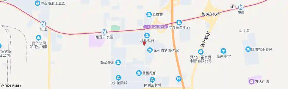 武汉圆梦南路枫桦雅苑_公交站地图_武汉公交_妙搜公交查询2025