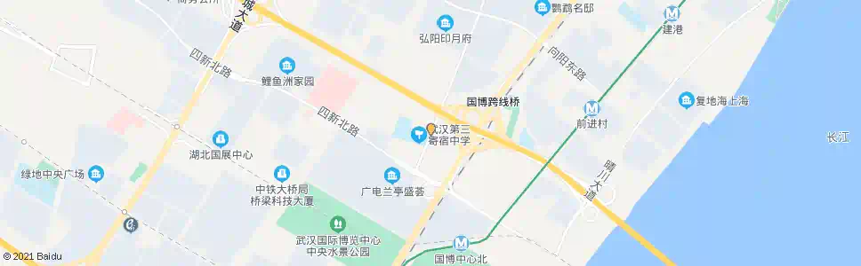 武汉江堤中路江堤乡_公交站地图_武汉公交_妙搜公交查询2025