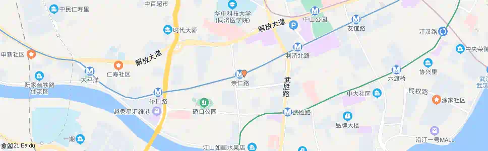 武汉平江大道批发菜场_公交站地图_武汉公交_妙搜公交查询2025