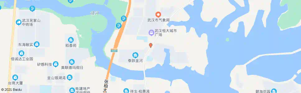 武汉环湖路万科西半岛_公交站地图_武汉公交_妙搜公交查询2025