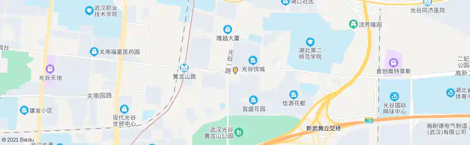 武汉高新二路光谷一路口_公交站地图_武汉公交_妙搜公交查询2025