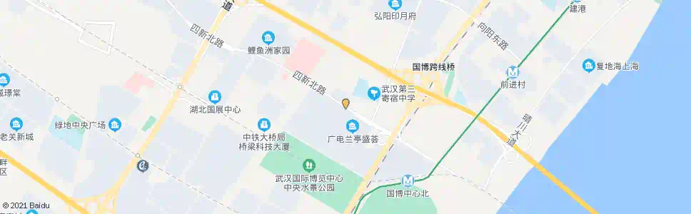 武汉四新北路新城印象_公交站地图_武汉公交_妙搜公交查询2025