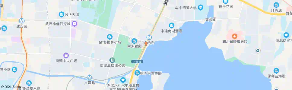 武汉珞狮路北港村_公交站地图_武汉公交_妙搜公交查询2025