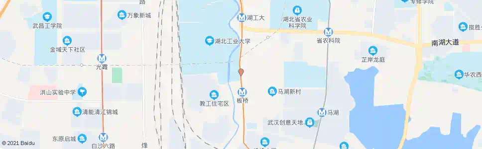 武汉南李路新余家湾_公交站地图_武汉公交_妙搜公交查询2025