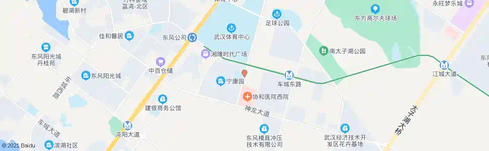 武汉体育路神龙小学_公交站地图_武汉公交_妙搜公交查询2025