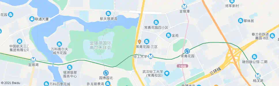 武汉常青北路康居三路_公交站地图_武汉公交_妙搜公交查询2025