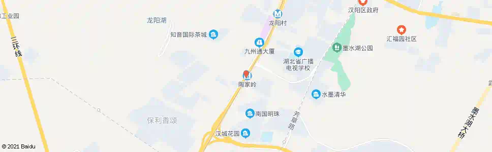 武汉龙阳大道陶家岭_公交站地图_武汉公交_妙搜公交查询2025