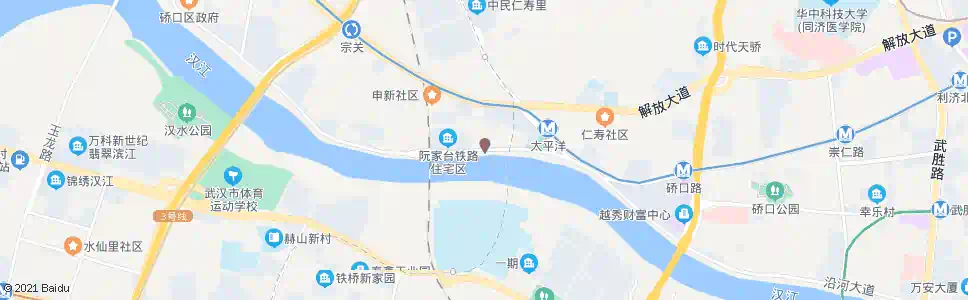 武汉沿河大道汉宜路_公交站地图_武汉公交_妙搜公交查询2025
