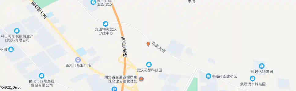 武汉东吴大道高桥二路_公交站地图_武汉公交_妙搜公交查询2025