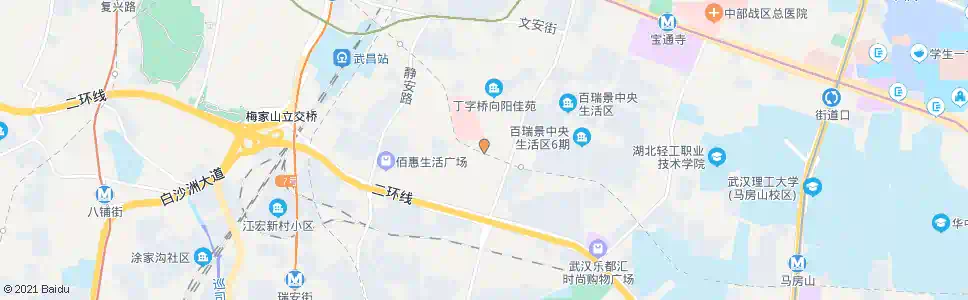 武汉莲溪寺路武科大天佑医院_公交站地图_武汉公交_妙搜公交查询2025