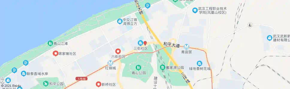 武汉和平大道口建设十路_公交站地图_武汉公交_妙搜公交查询2025
