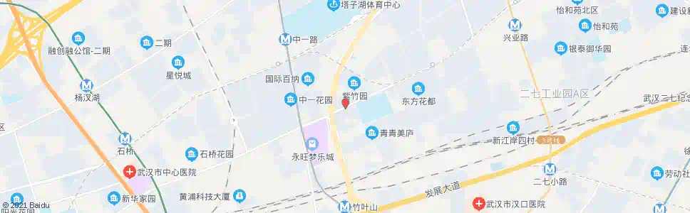 武汉兴业路东方恒星园_公交站地图_武汉公交_妙搜公交查询2025