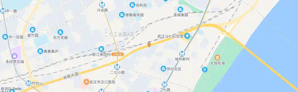 武汉发展大道黑泥湖路_公交站地图_武汉公交_妙搜公交查询2025