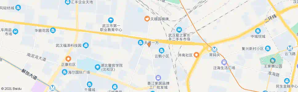 武汉汉西三路长丰大道口_公交站地图_武汉公交_妙搜公交查询2025