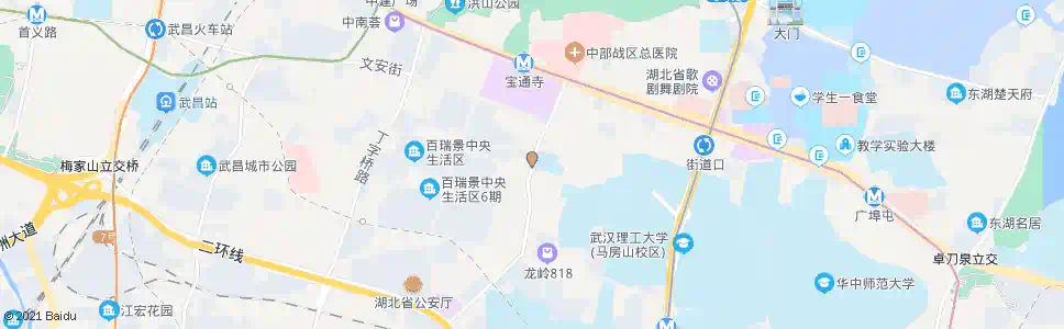 武汉石牌岭路竹苑小区_公交站地图_武汉公交_妙搜公交查询2025