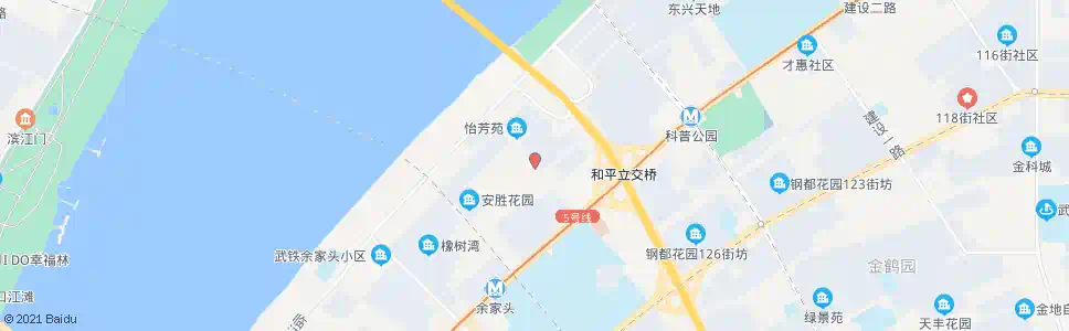 武汉德平路余家头水厂_公交站地图_武汉公交_妙搜公交查询2025