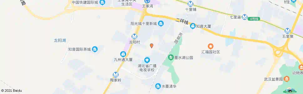 武汉十升二路龙珠路_公交站地图_武汉公交_妙搜公交查询2025