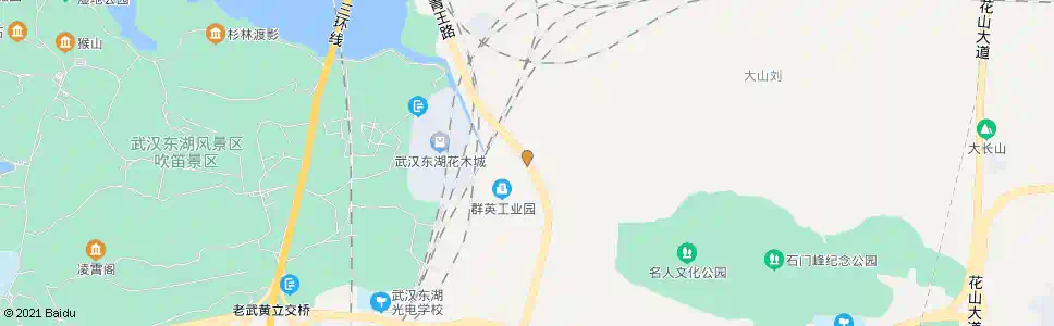 武汉青王路石门峰桥_公交站地图_武汉公交_妙搜公交查询2025