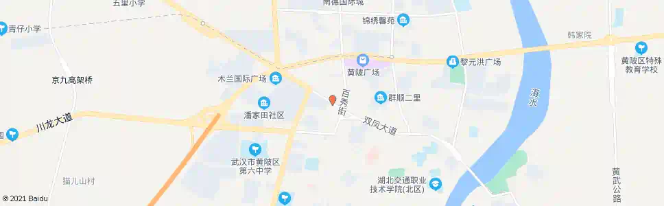 武汉双凤大道廖黄湾_公交站地图_武汉公交_妙搜公交查询2025
