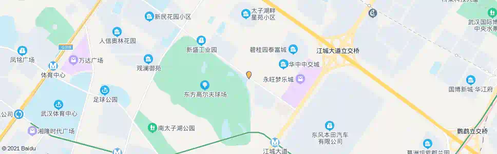 武汉太子湖北路海棠路_公交站地图_武汉公交_妙搜公交查询2025
