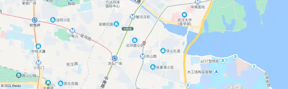 武汉水果湖横路水果湖_公交站地图_武汉公交_妙搜公交查询2025