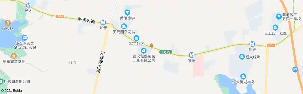武汉汉阳大街易家岭_公交站地图_武汉公交_妙搜公交查询2025
