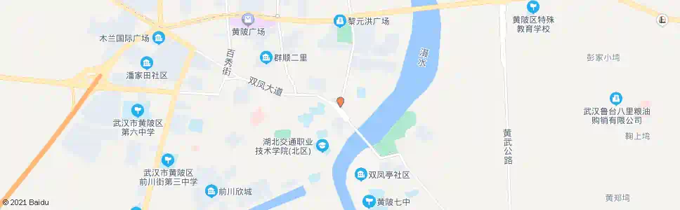 武汉百兴街东风村_公交站地图_武汉公交_妙搜公交查询2025