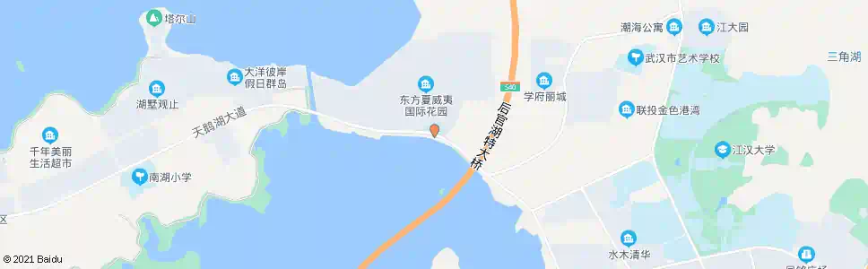 武汉天鹅湖大道群联村_公交站地图_武汉公交_妙搜公交查询2025