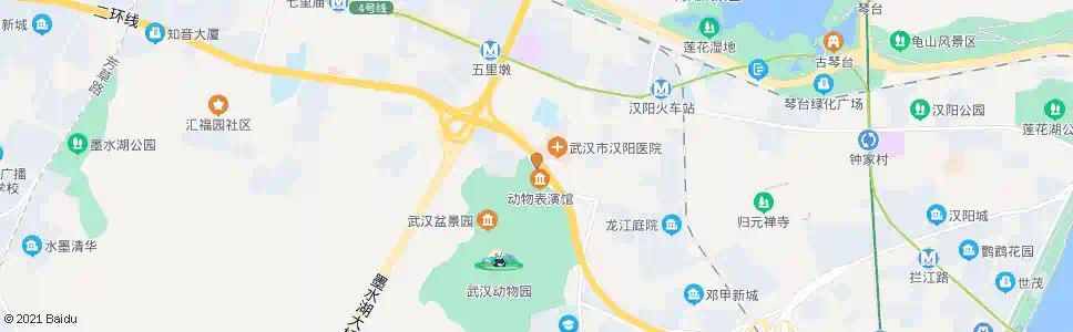 武汉动物园路电车停车场_公交站地图_武汉公交_妙搜公交查询2025