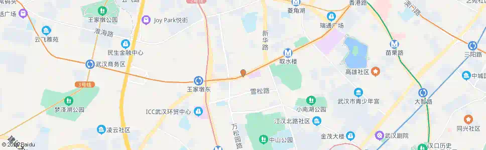 武汉建设大道西北湖_公交站地图_武汉公交_妙搜公交查询2025