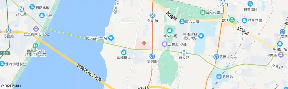 武汉大南街武汉北城医院_公交站地图_武汉公交_妙搜公交查询2025
